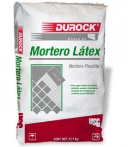 MORTERO LATEX para DUROCK